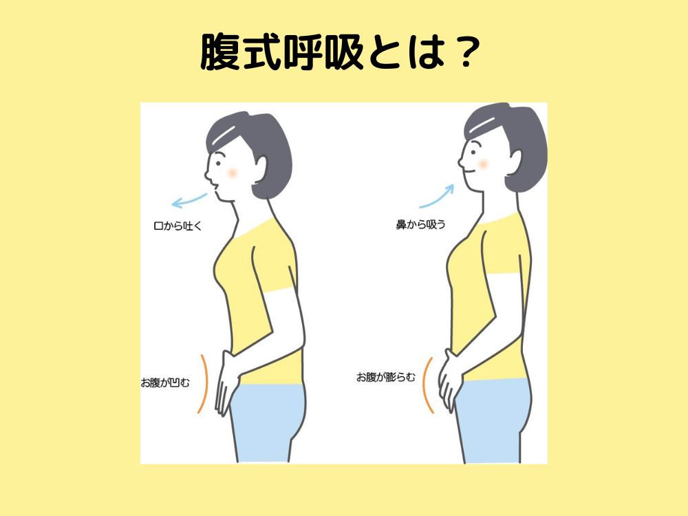 腹式呼吸とは？